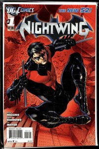 Nightwing #1 Second Print Cover (2011) Nightwing [Key Issue]