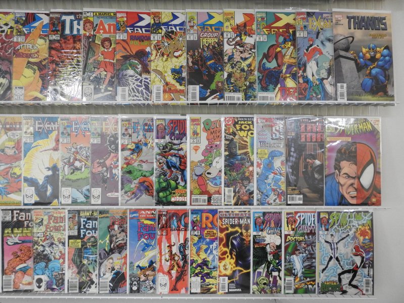 Huge Lot 130+ Comics W/ Sub-Mariner, Fantastic Four, Spidey+ Avg VF- Condition!