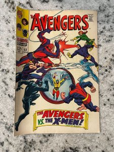 Avengers # 53 VF Marvel Comic Book Hulk Thor Iron Man Captain America Wasp 7 MS1