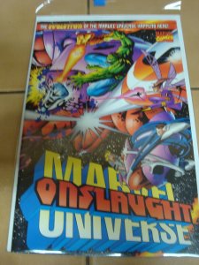 Onslaught: Marvel Universe (1996) Adam Kubert Wraparound Cover