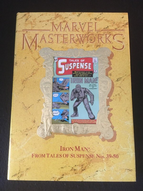 MARVEL MASTERWORKS Vol. 20: IRON MAN Hardcover, First Printing 