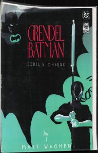 Batman / Grendel: Devil's Riddle #1 Variant Cover (1993) Grendel