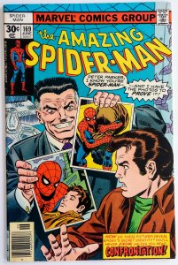 The Amazing Spider-Man #169 NEWSSTAND(VF+)(1977)