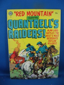 RED MOUNTAIN QUANTRELLS RAIDERS F VF GOLDEN AGE WESTERN AVON 1952 SCARCE