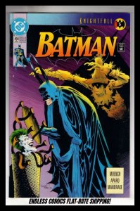Batman #494 (1993) VF+ JOKER! SCARECROW! ~ Knightfall / EBI#2