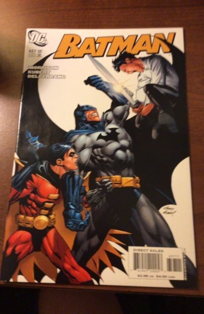 Batman #657 (2006) NM- 1st Damian in Robin Costume! Boca CERTIFICATE Wow!