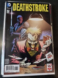 Deathstroke #7B Variant Comic 2015 - DC Comics 1st Print - Olympian Gods Joker