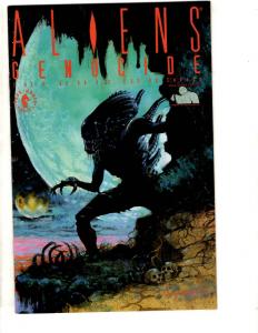 Lot Of 6 Aliens Dark Horse Comic Books Genocide # 1 2 3 4 + Havoc # 1 2 CR30