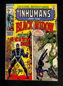 Amazing Adventures #5 Inhumans Black Widow!
