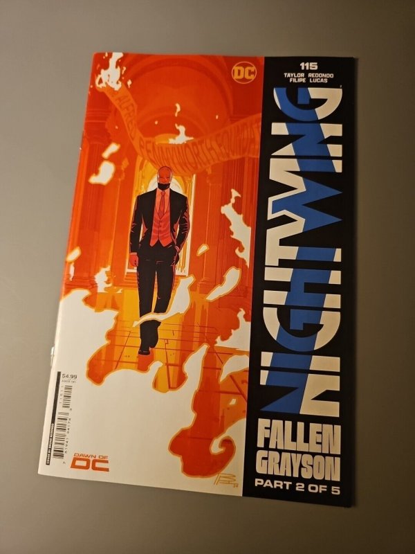 NIGHTWING 115 Fallen Grayson Taylor Redondo NM Set-up READ THIS COMIC