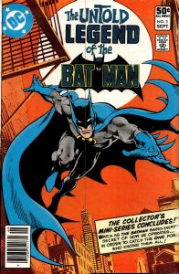 The Untold Legend of the Batman #3  (1980)