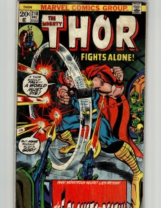 Thor #218 (1973) Thor