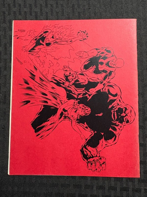 1986 IT'S A FANZINE Comics Fanzine #33 FN 6.0 Daredevil Cover
