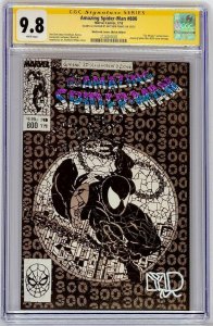 Amazing Spiderman 800 Shattered B&W Variant CGC 9.8 SS DiMasi Top Census Grade