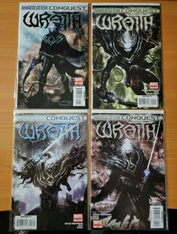 Annihilation: Conquest - Wraith 1-4 Complete Set Run! ~ NEAR MINT NM ~ 2007 