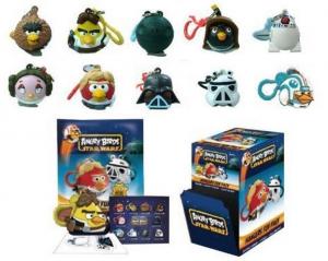 Star Wars Angry Birds Phone Danglers Complete Set of 10 (Rovio, 2012) - New!