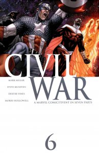 Civil War #6 (2006) Captain America