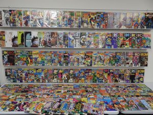 Huge Lot 190+ Comics W/ Spider-Man, Rom, Power Man, +More! Avg VF- Condition!