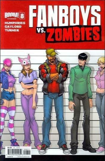 Fanboys Vs. Zombies #8B VF/NM; Boom! | save on shipping - details inside
