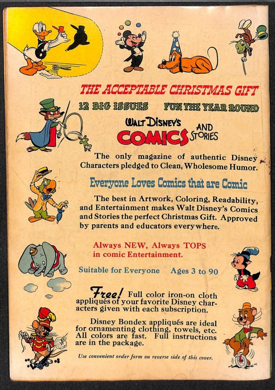 Walt Disney's Comics And Stories #111 VG+ 4.5