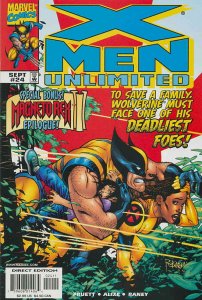 X-Men Unlimited #24 VF/NM ; Marvel | Wolverine