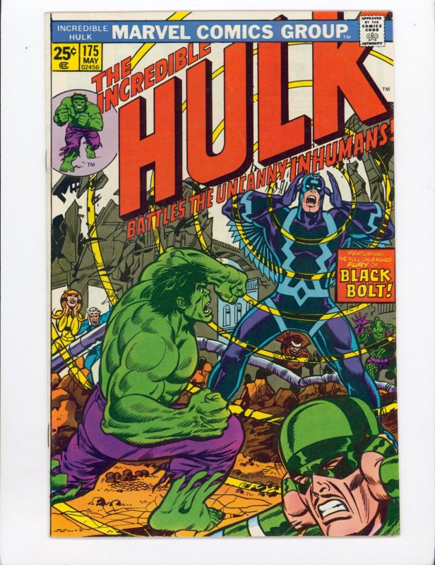 The Incredible Hulk #175 (1974) MVS intact