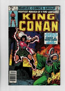 King Conan #4 (1980) A Fat Mouse Almost Free Cheese 2nd Menu Item