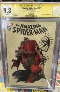 Amazing Spider-Man 797 FanExpo CGC signed and headsketch by Gabriele Dell’Otto