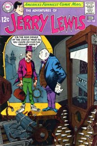 Adventures of Jerry Lewis, The #109 VG ; DC | low grade comic November 1968 Humo