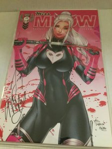 2021 Comic Connection Exclusive Miss Meow #1 Signed