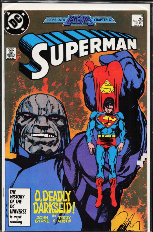 Superman #3 (1987) Superman