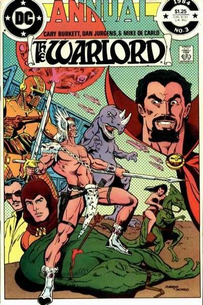 Warlord (1976 series) Annual #3, VF (Stock photo)