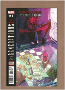 Generations: Miles Morales & Peter Parker Spider-man #1 Marvel Comics 2017 NM-