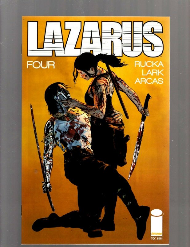 Lot Of 10 Lazarus Image Comic Books # 1 2 3 4 5 6 7 8 9 10 Rucka Lark Arcas RP4