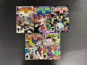 Secret Wars II (1985) #1-9 NM (9.4+) complete Set