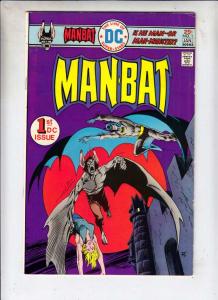 Man-Bat #1 (Jan-76) VG/FN Mid-Grade Man-Bat
