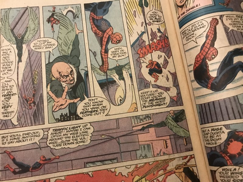 WEB OF SPIDER-MAN #3 : Marvel 6/85 Fn+; Vultures, Louise Simonson