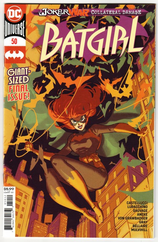 Batgirl #50 2nd Printing Variant | 1st Appearance of Ryan Wilder (2020) ITC235