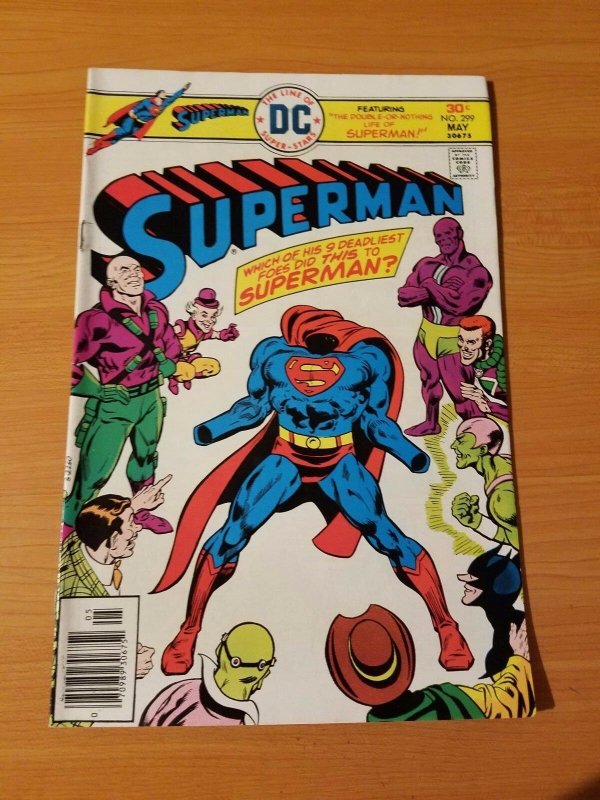 Superman #299 ~ NEAR MINT NM ~ (1976, DC Comics)