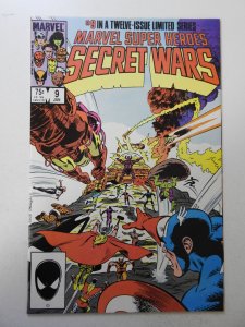 Marvel Super Heroes Secret Wars #9 (1985) VF+ Condition!