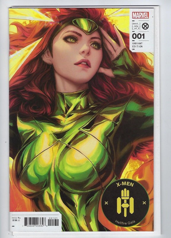 X-Men Hellfire Gala #1 Artgerm & Immortal X-Men #4 Brooks Variant Covers (2022)