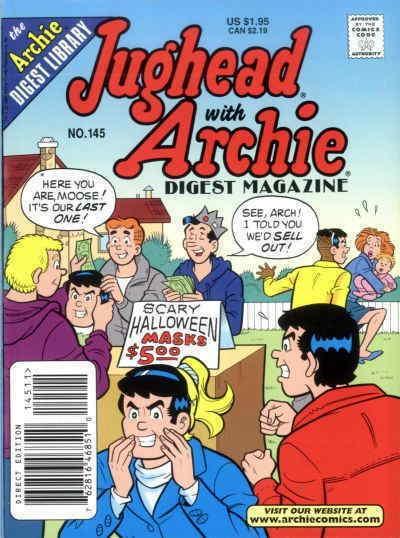 Jughead with Archie Digest Magazine #145 VF; Archie | save on shipping - details