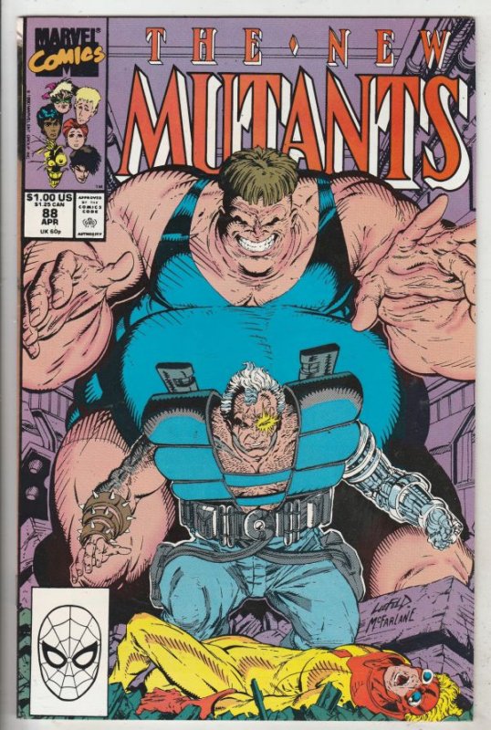 New Mutants #88 (Apr-90) VF/NM High-Grade New Mutants (Cannonball, Sunspot, W...