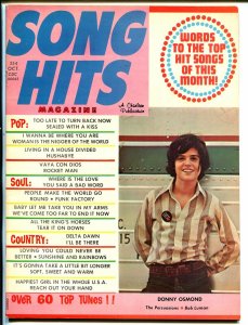 Song Hits10/1972-Charlton-Donny Osmond-Persuasions-song lyrics-VF