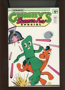 (1987) Gumby’s Summer Fun Special #1: COPPER AGE! WE COMBINE SHIPPING! (8.5/9.0)