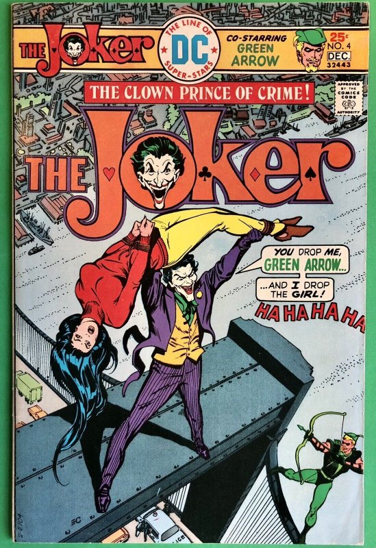 The Joker #4 (1975) 1st Solo Series DC Comics | Comic Books - Bronze ...
