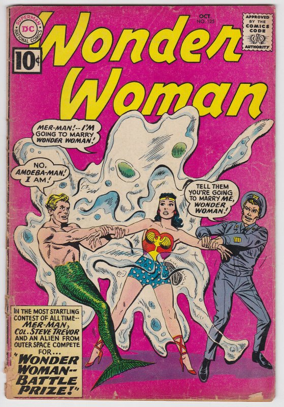 Wonder Woman #125 (Oct  1961) 2.5 GD+ DC