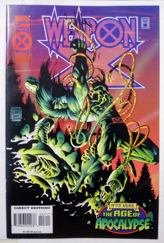 Weapon X #3 (VF) 1¢ Auction! No Resv! See More!
