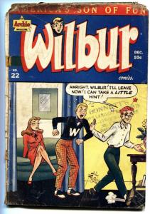 Wilbur #22 1948 comic book Archie-Good Girl Art-Katy Keene-Babe Ruth-CC Beck