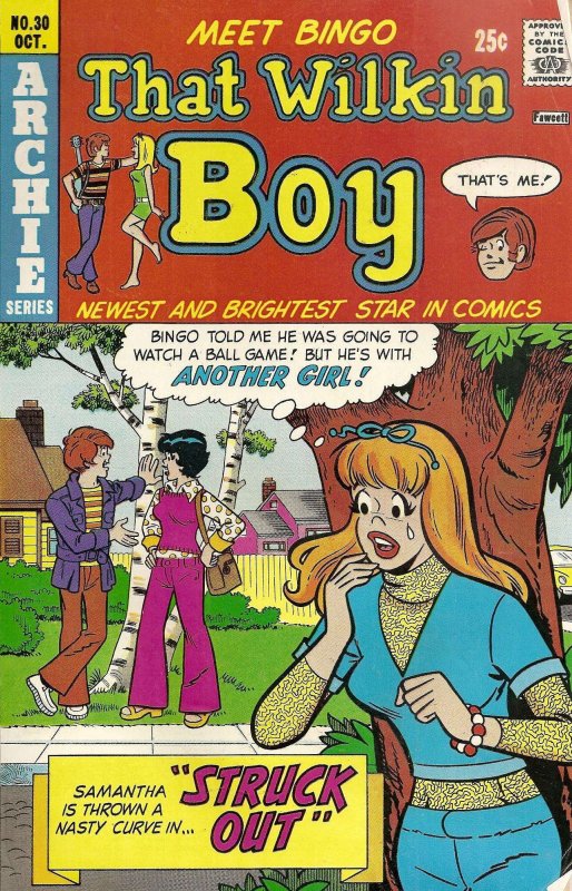 That Wilkin Boy #30 FN ; Archie | October 1974 Another Girl
